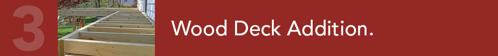 Wood Deck Addition