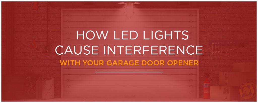 Led lights and shop garage door openers