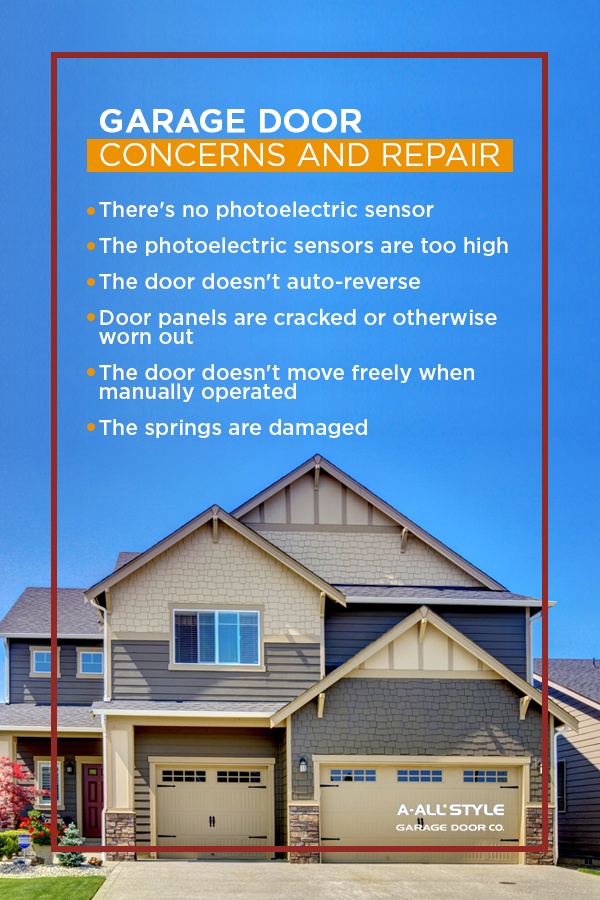 Garage Door Concerns and Repair