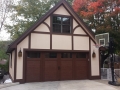 double barn style garage door