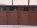 four window barn style garage door