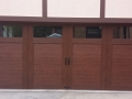 four window barn style garage door